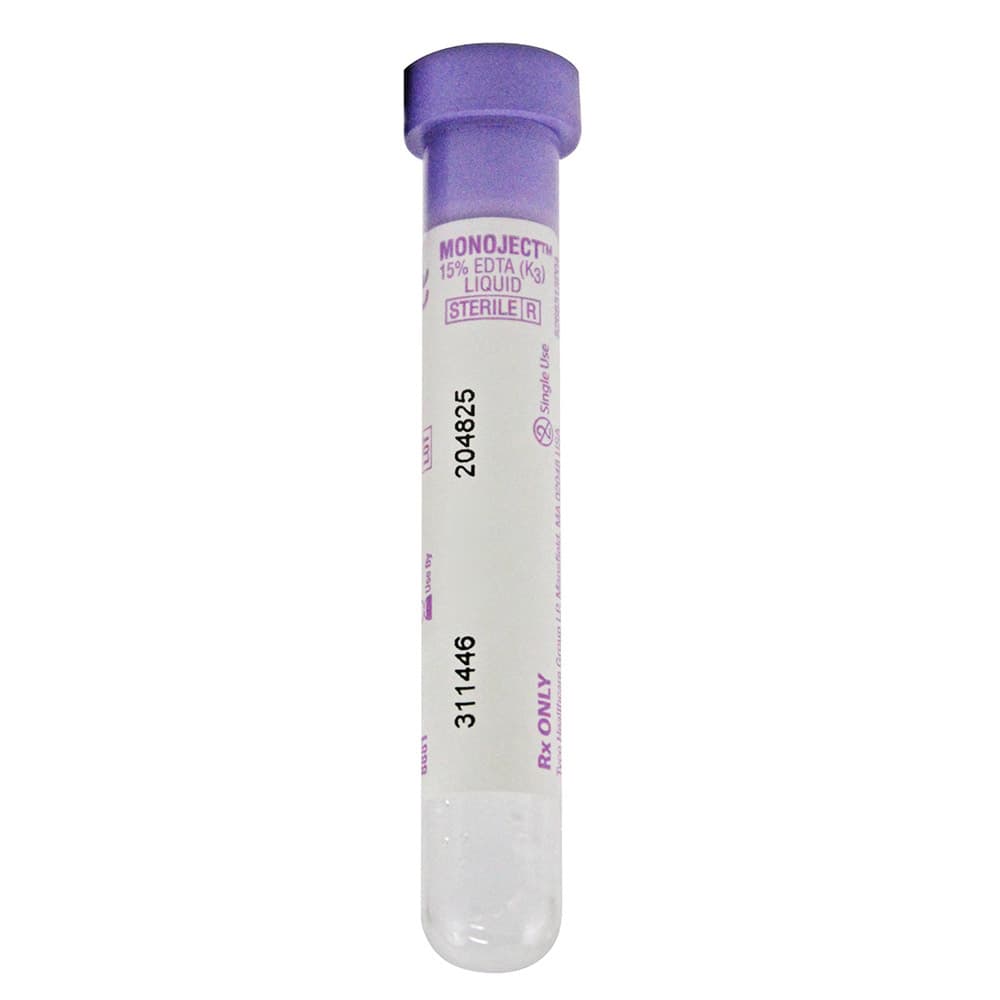 Monoject Venous Blood Collection Tube K3 EDTA - Image 1