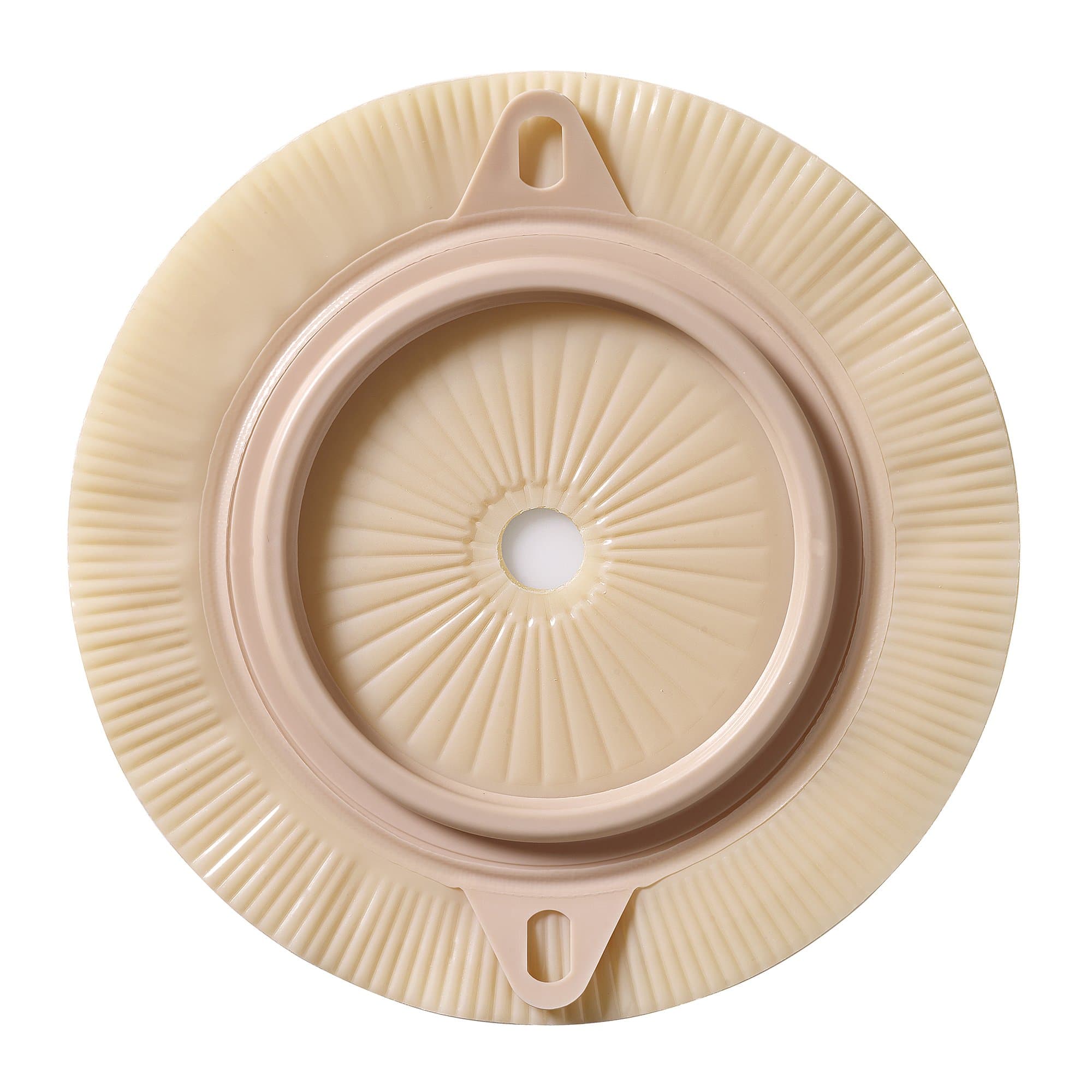 Coloplast Assura Cut-to-fit Flat Barrier, 3/8 - 1-3/8 Inch Stoma, Green Code - Box of 5 - Image 1
