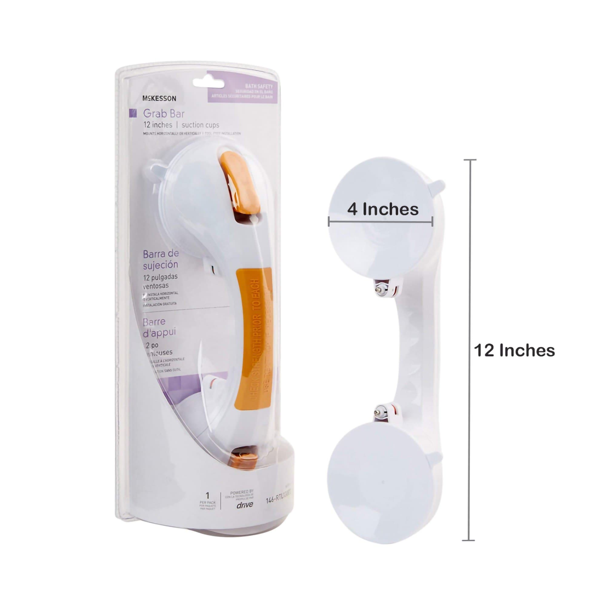 McKesson Plastic Suction-Cup Grab Bar - Image 4