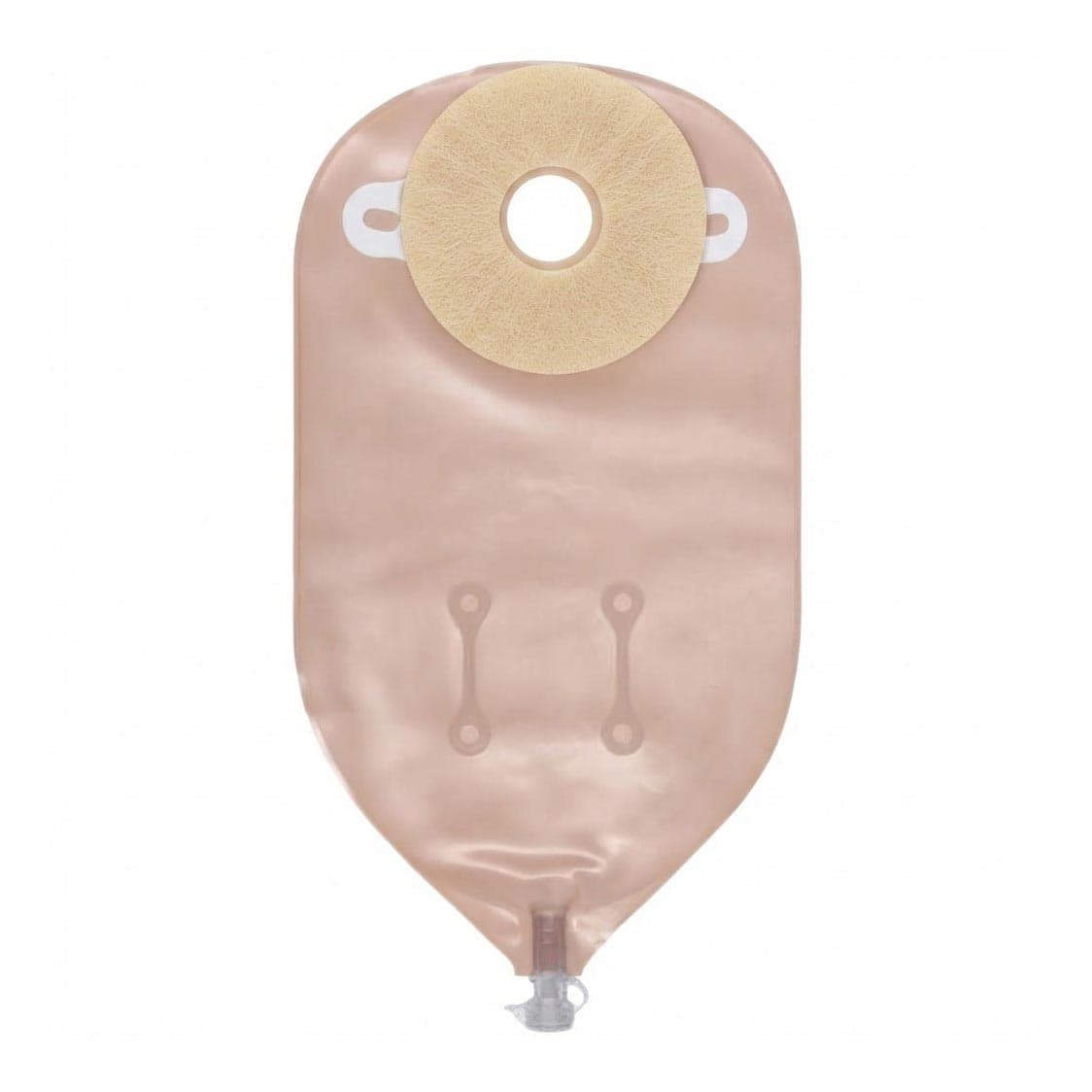 Hi-Pockets 1-Piece Adult Urinary Pouch, 1-1/4 Inch Non-Convex - Box of 10 - Image 1