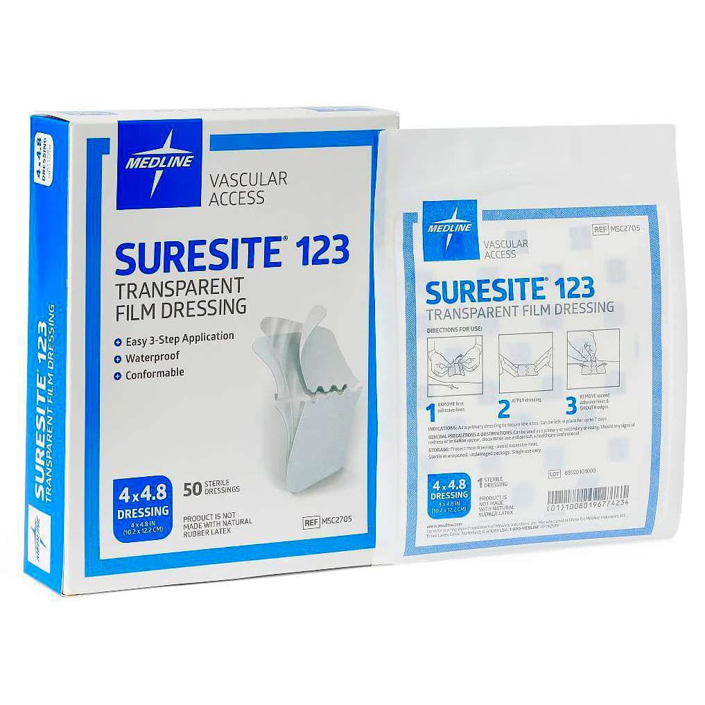 Suresite 123 Transparent Film Dressing, Sterile - Image 2