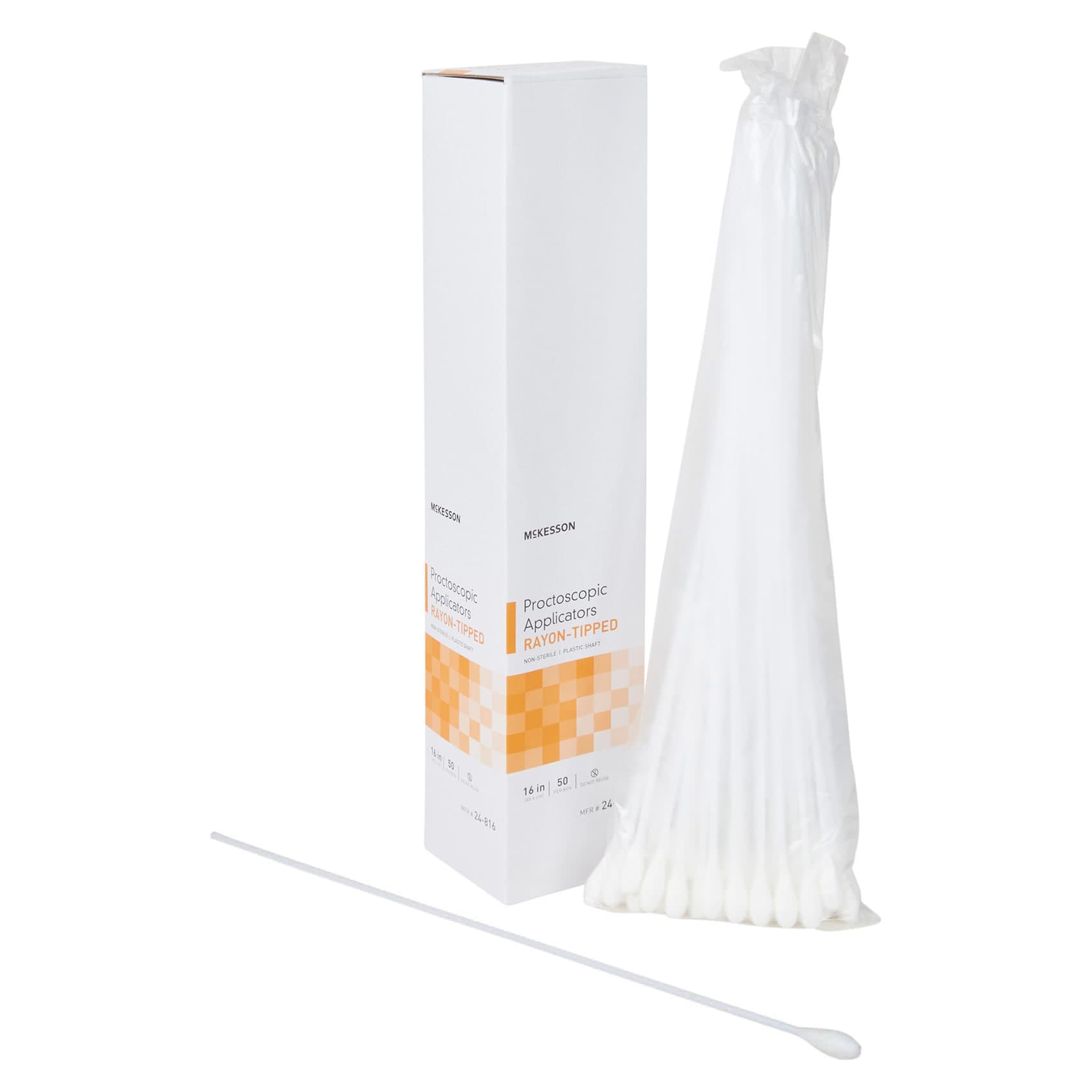 McKesson Rayon-Tipped Proctoscopic Applicators - Image 1