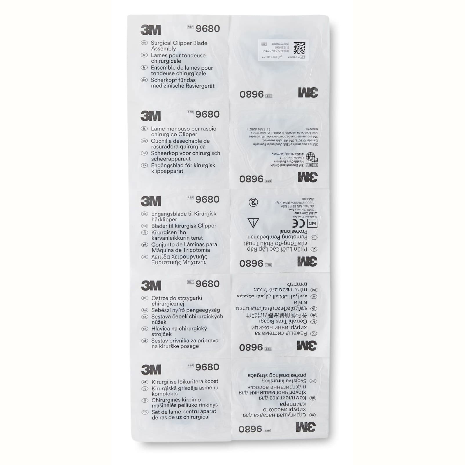 3M Surgical Clipper Professional Blade - Case of 50 - Image 2