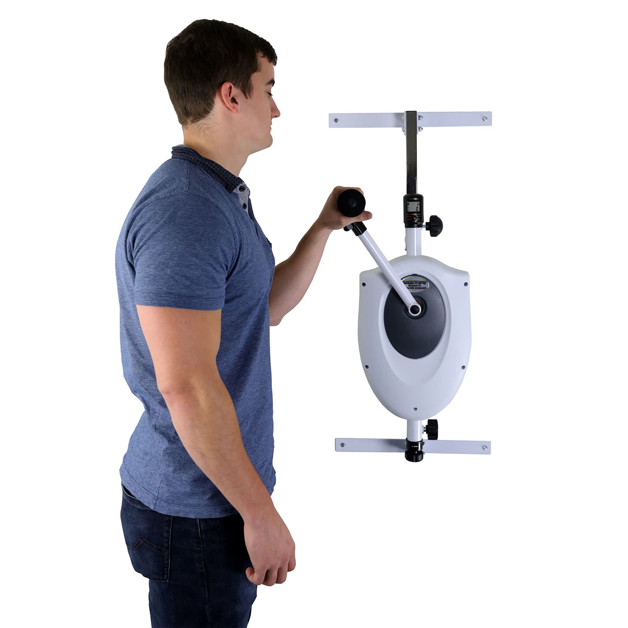 CanDo Magneciser Vertical Adjustable Shoulder Wheel Exerciser, 39" x 25" x 13" - Image 3