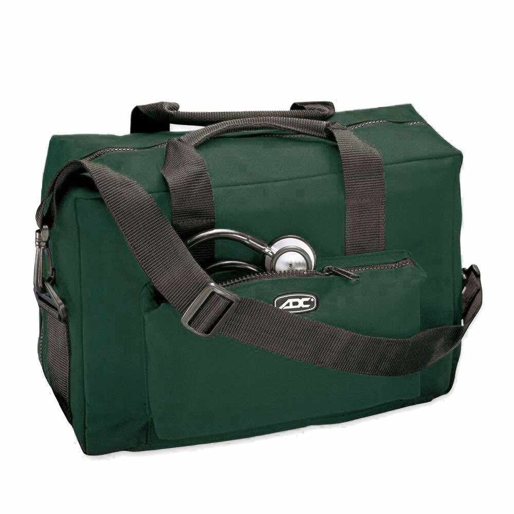 ADC Nurse & Physician Medical Bag, Dark Green - Image 1