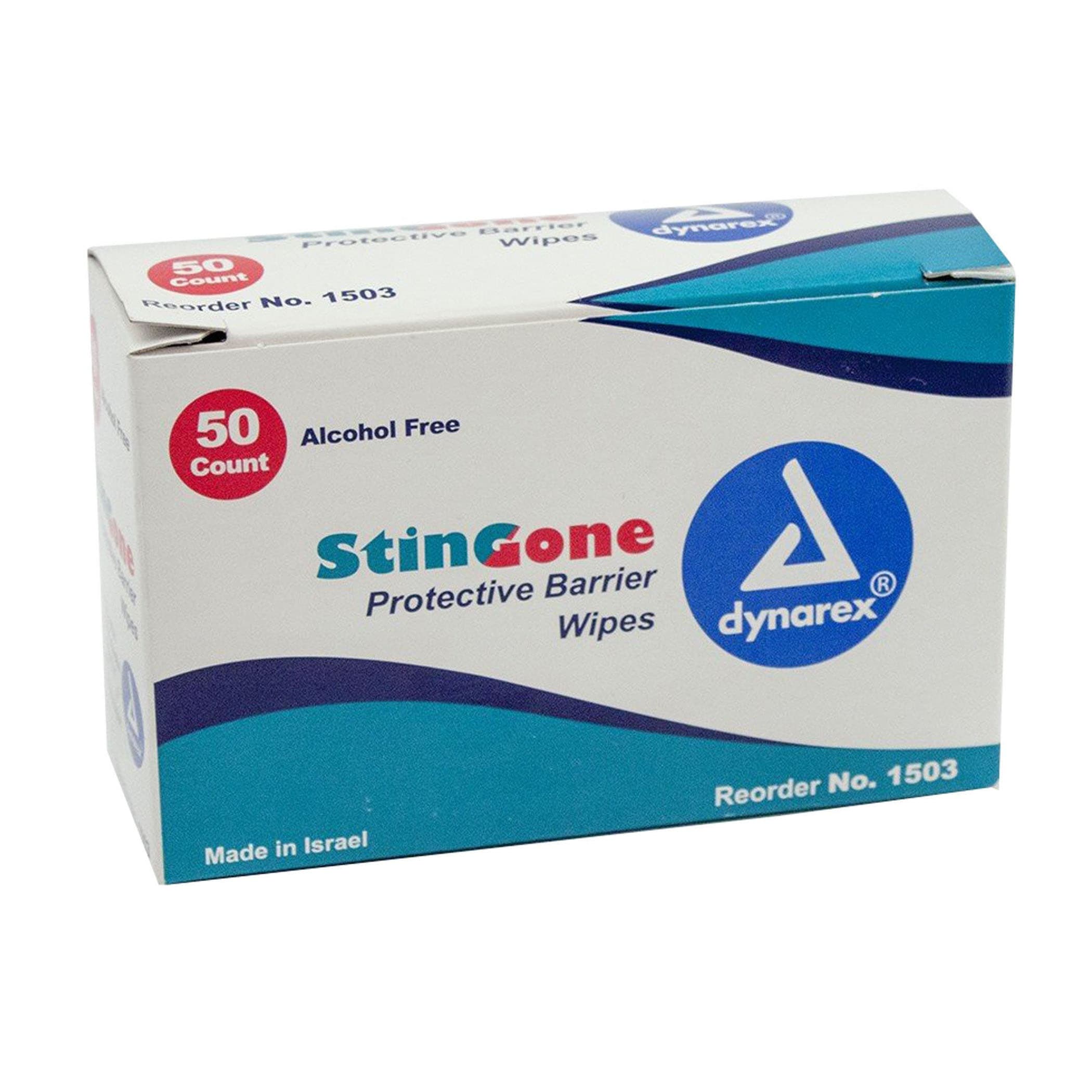 Dynarex StingGone Protective Barrier Wipes, Clear - Image 3