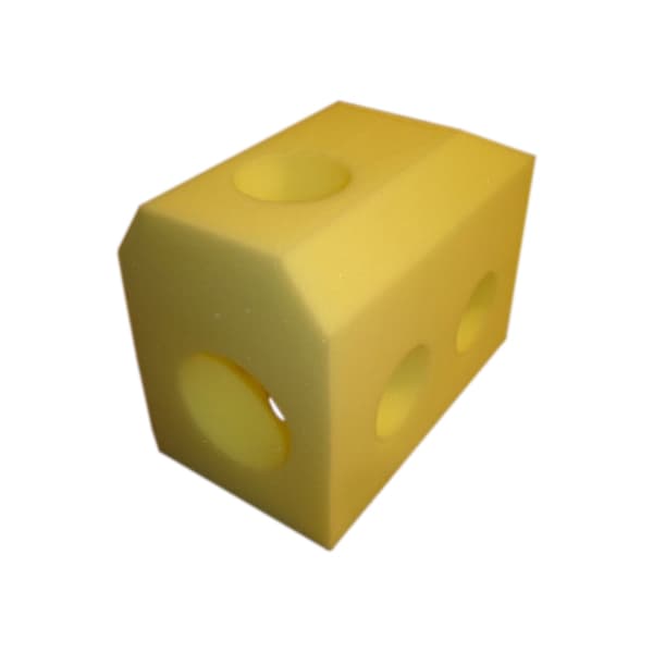 DeRoyal Foot Cradle Yellow, 8 W x 14 D x 11 H Inch - Case of 10 - Image 1