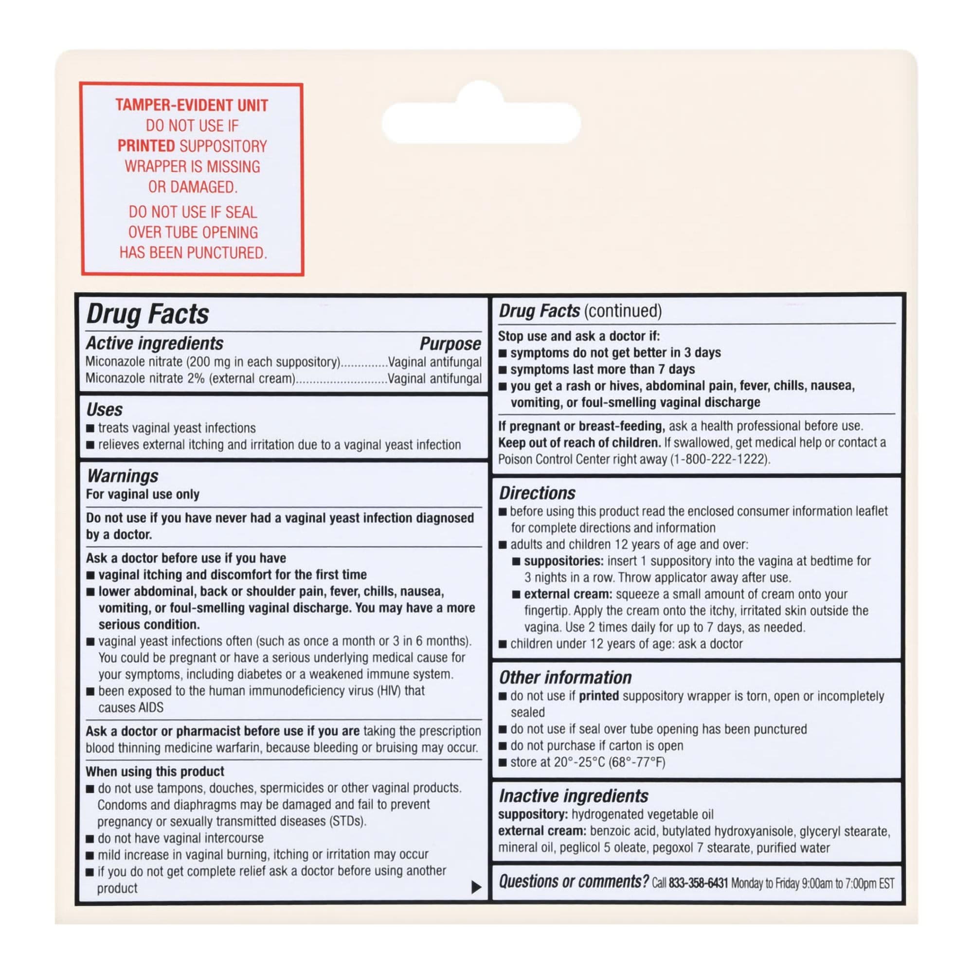 Foster and Thrive Miconazole 3 Vaginal Antifungal 2 % Cream - Image 2