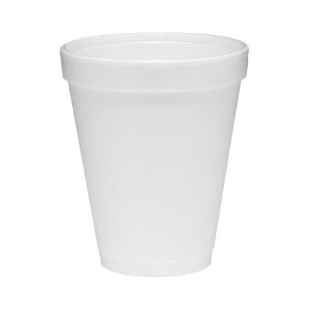 Dart Drinking Cup White Without Graduations Without Handle Hot and Cold, 10 oz. - Sleeve of 25 - Image 1