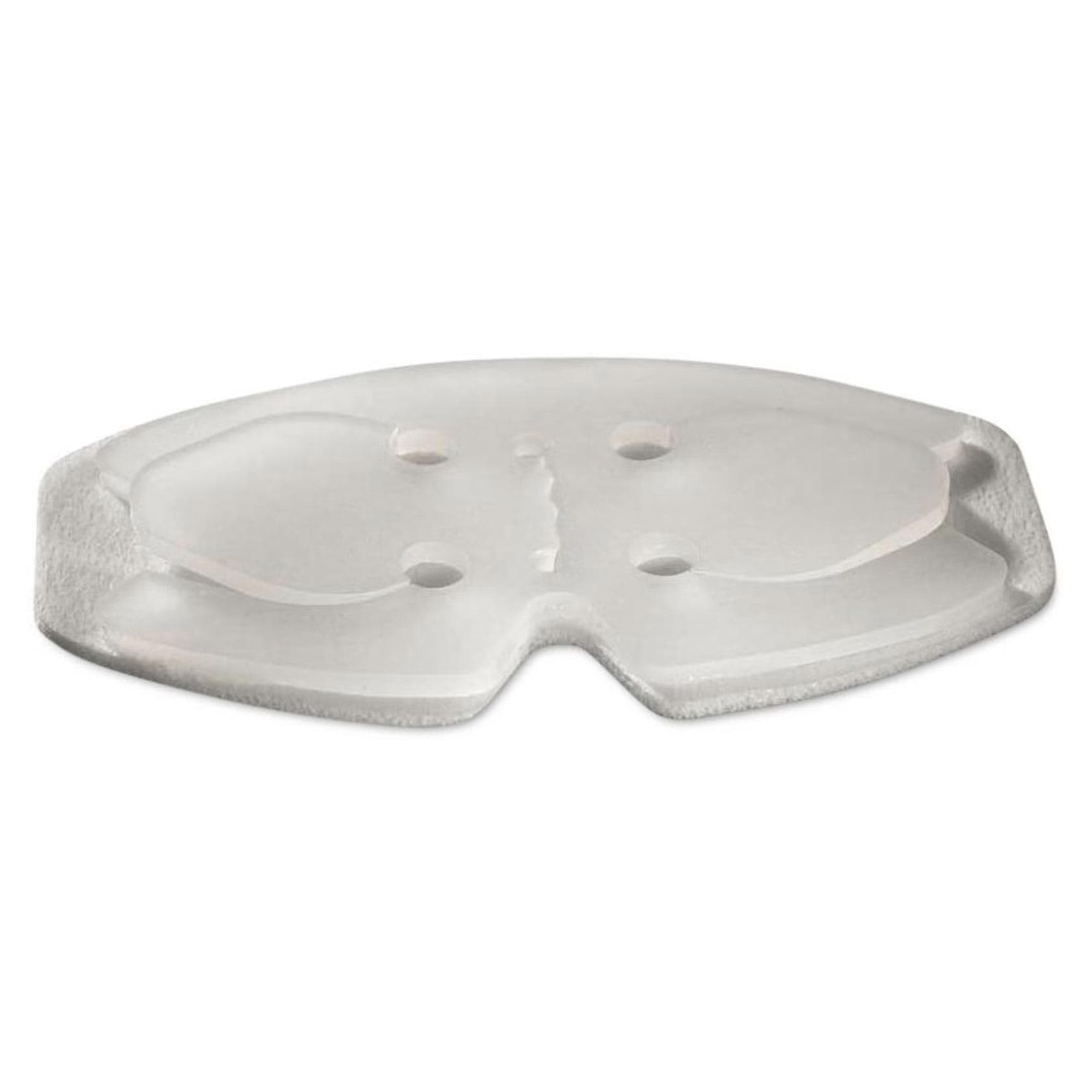 Centurion WingGuard Catheter Securement Device, 1/32" Thick PVC Foam Base, 2.4" x 1.5" - Case of 100 - Image 1