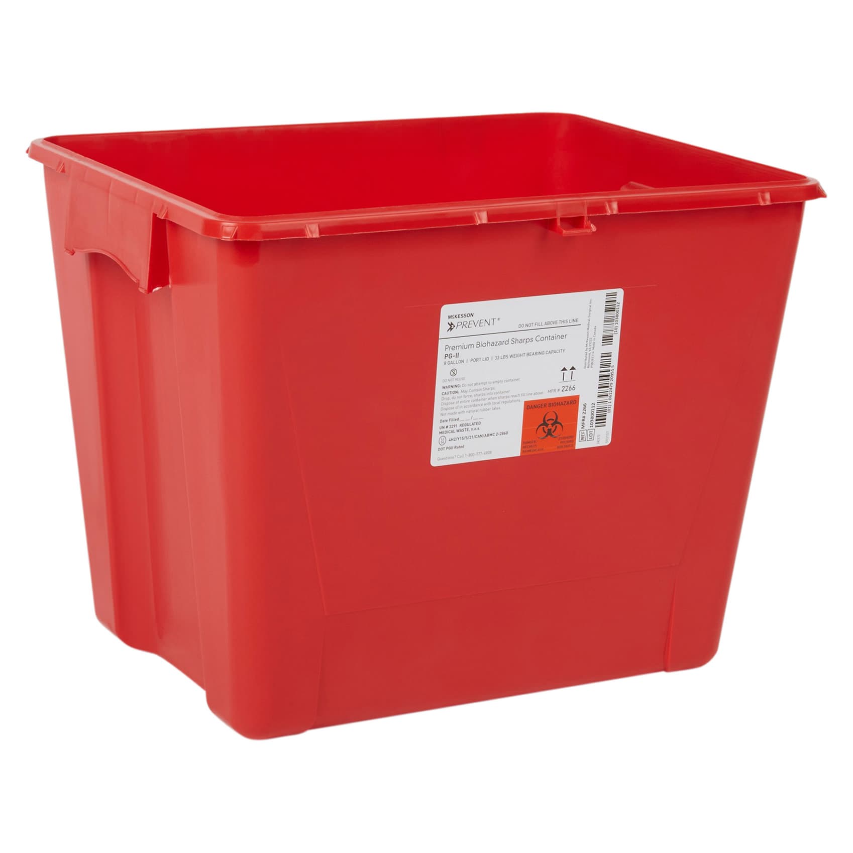 McKesson Prevent Polypropylene Sharps Container - Image 5