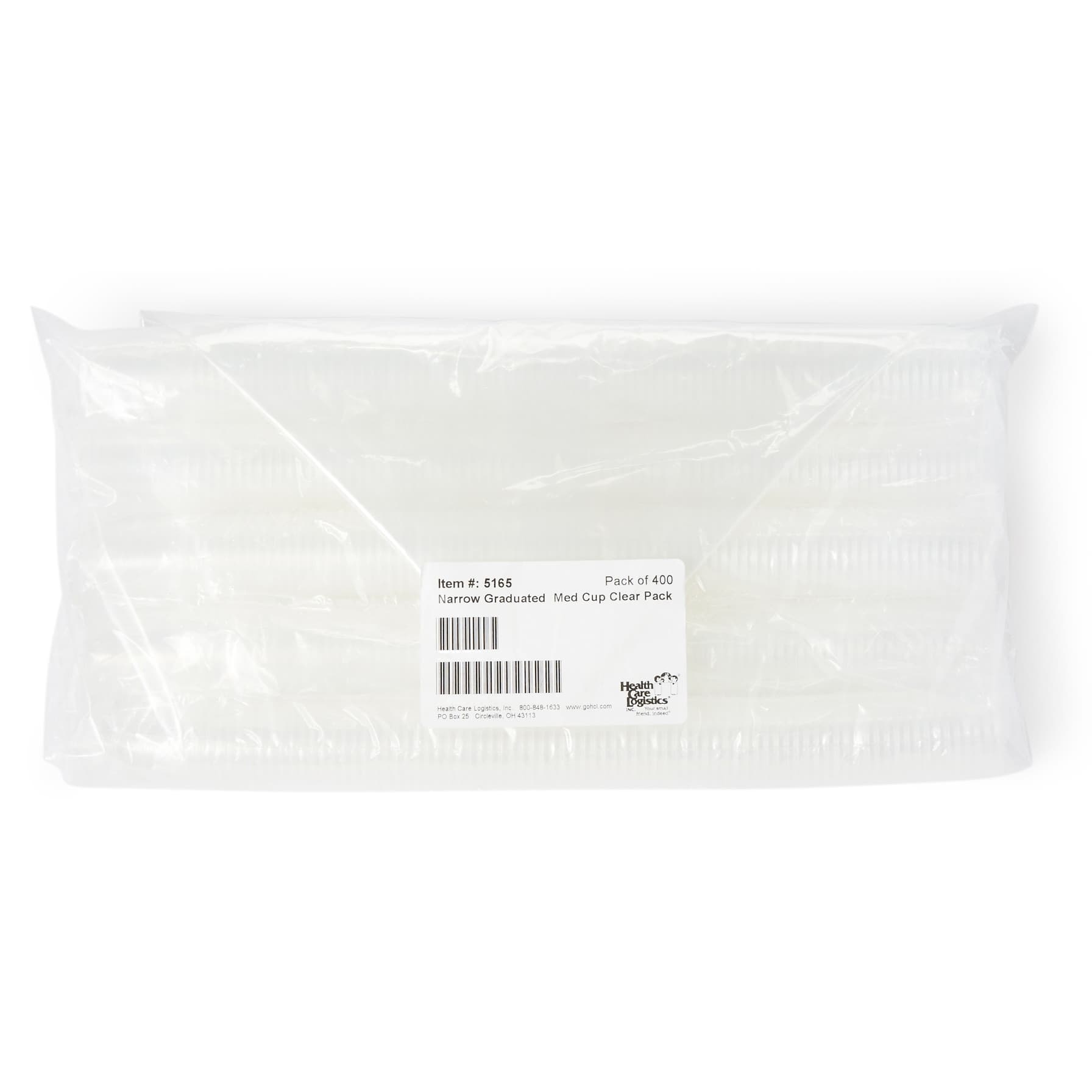 Narrow Graduated Medicine Cup, Clear - Package of 400 - Image 2