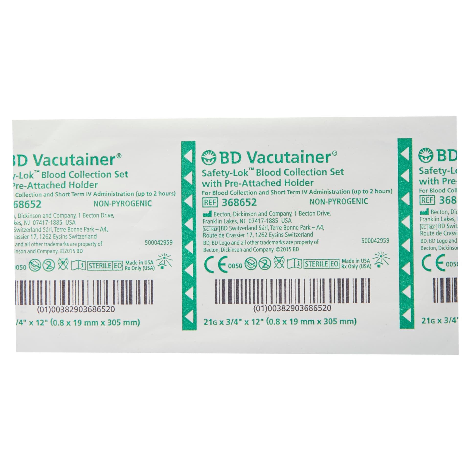 BD Vacutainer Safety-Lok Blood Collection Set with Holder - Image 3