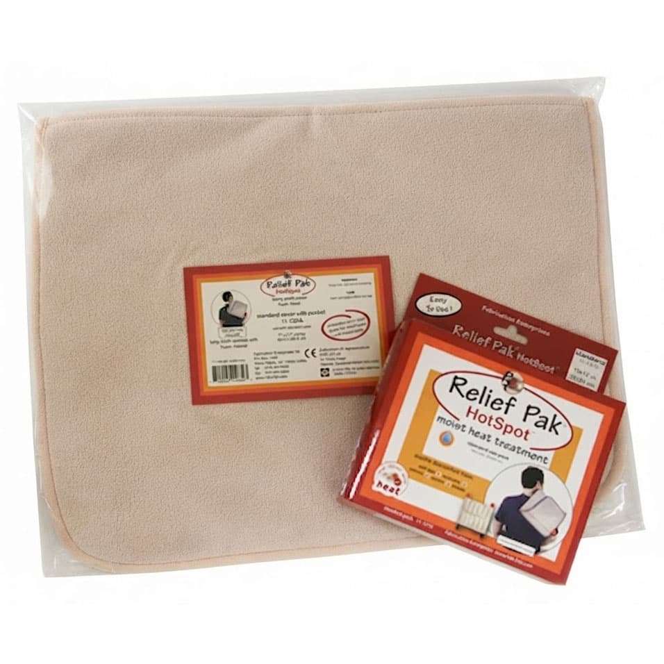 Relief Pak HotSpot Moist Heat pack and Cover Set, Standard Set - Image 1