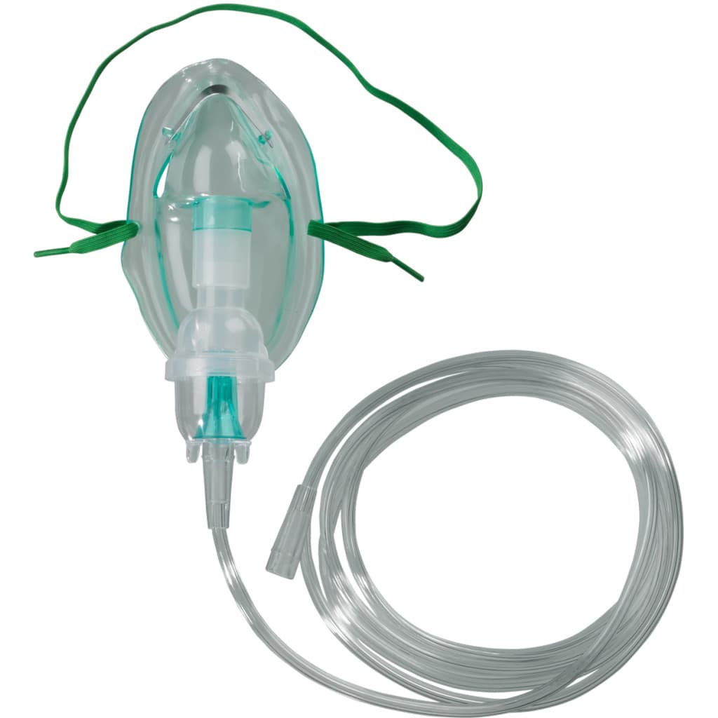Drive Medical Handheld Compressor Nebulizer System Aerosol Mask Delivery Small Volume 7 Foot Oxygen Tube Length Unfilled - Case of 50 - Image 1
