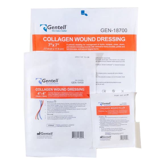 Gentell Collagen Wound Dressings - Image 1