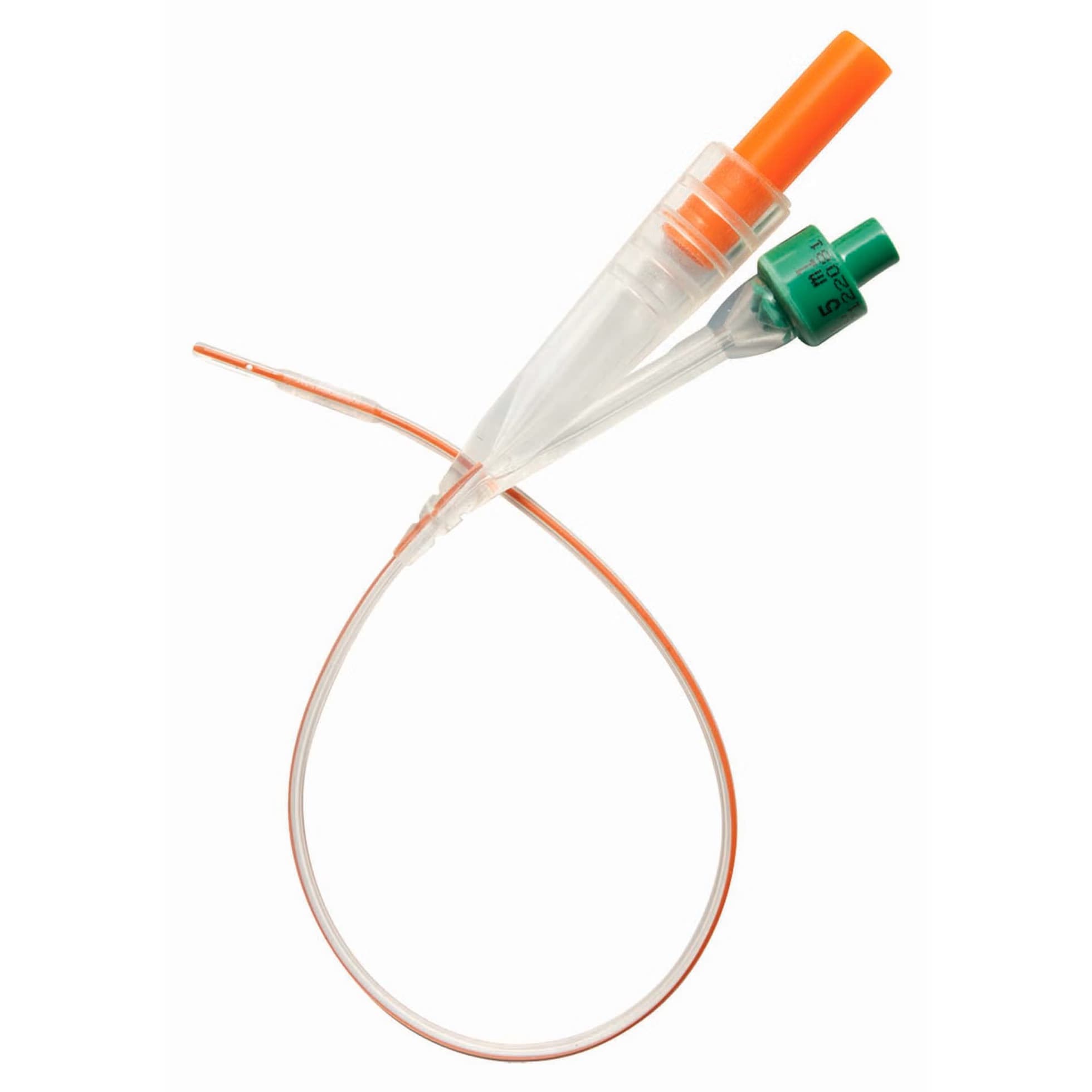 Cysto-Care Folysil Pediatric 2-Way Foley Catheter, 1.5 cc, 6 Fr, 12" - Each - Image 1