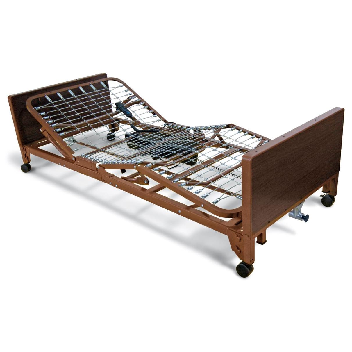 Medline Basic Lightweight Full-Electric Low Homecare Bed