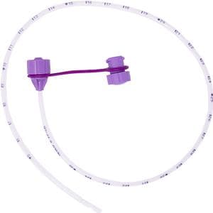 Vesco Pediatric Nasogastric Feeding Tube with ENFit Connector, Sterile, 8 Fr, 16 Inch Tube - Case of 40 - Image 1