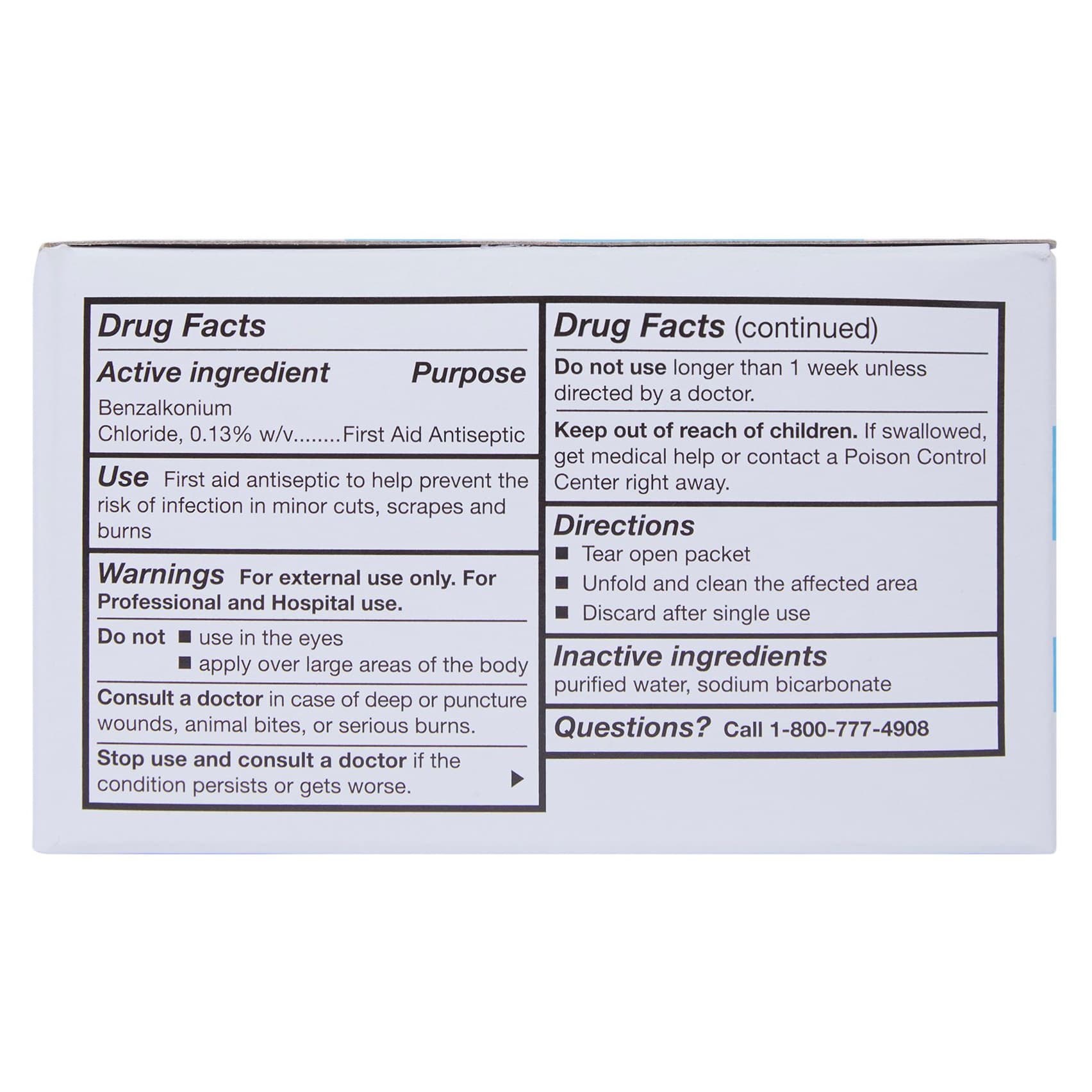 McKesson Benzalkonium Chloride Towelettes - Image 3