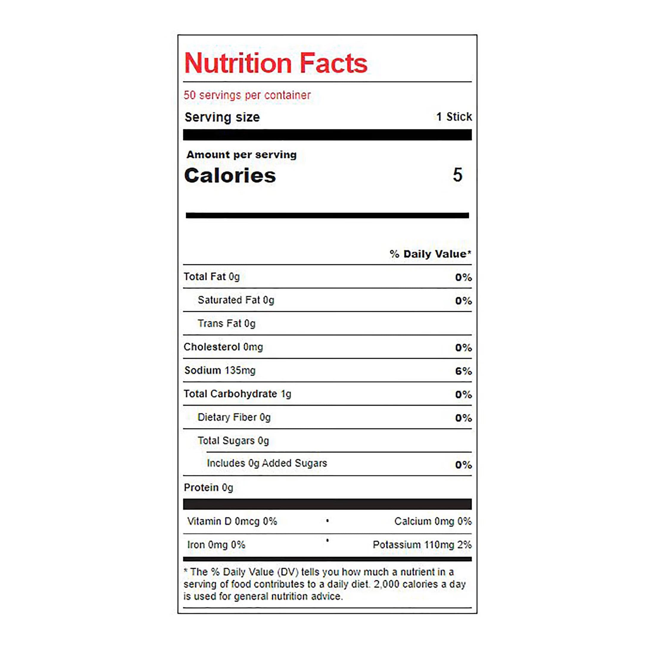 Sqwincher Quik Stik Zero Electrolyte Replenishment Drink Mix - Image 3