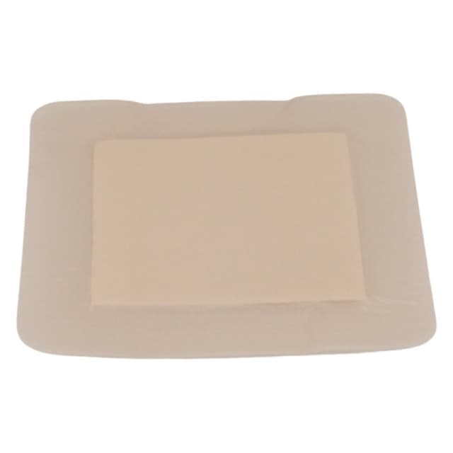 Simpurity Silver Silicone Foam Wound Dressing with Adhesive Border, 6 x 6 Inch - Each - Image 1
