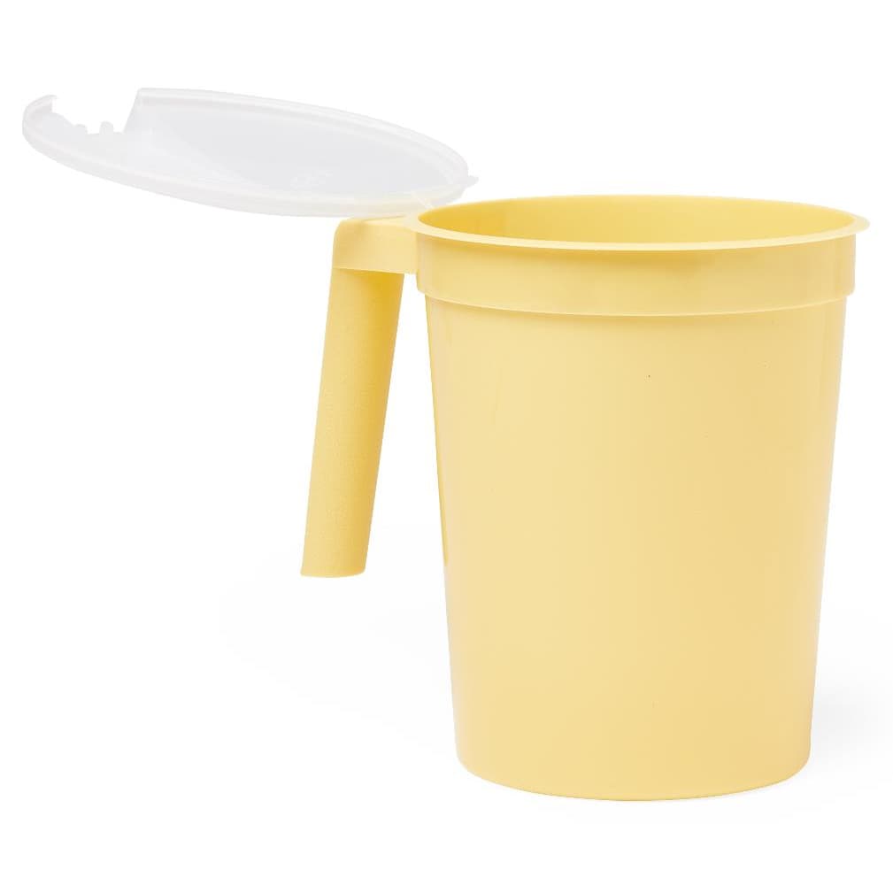 Medline Noninsulated Plastic Pitchers with Handle Lid, 32oz - Image 3