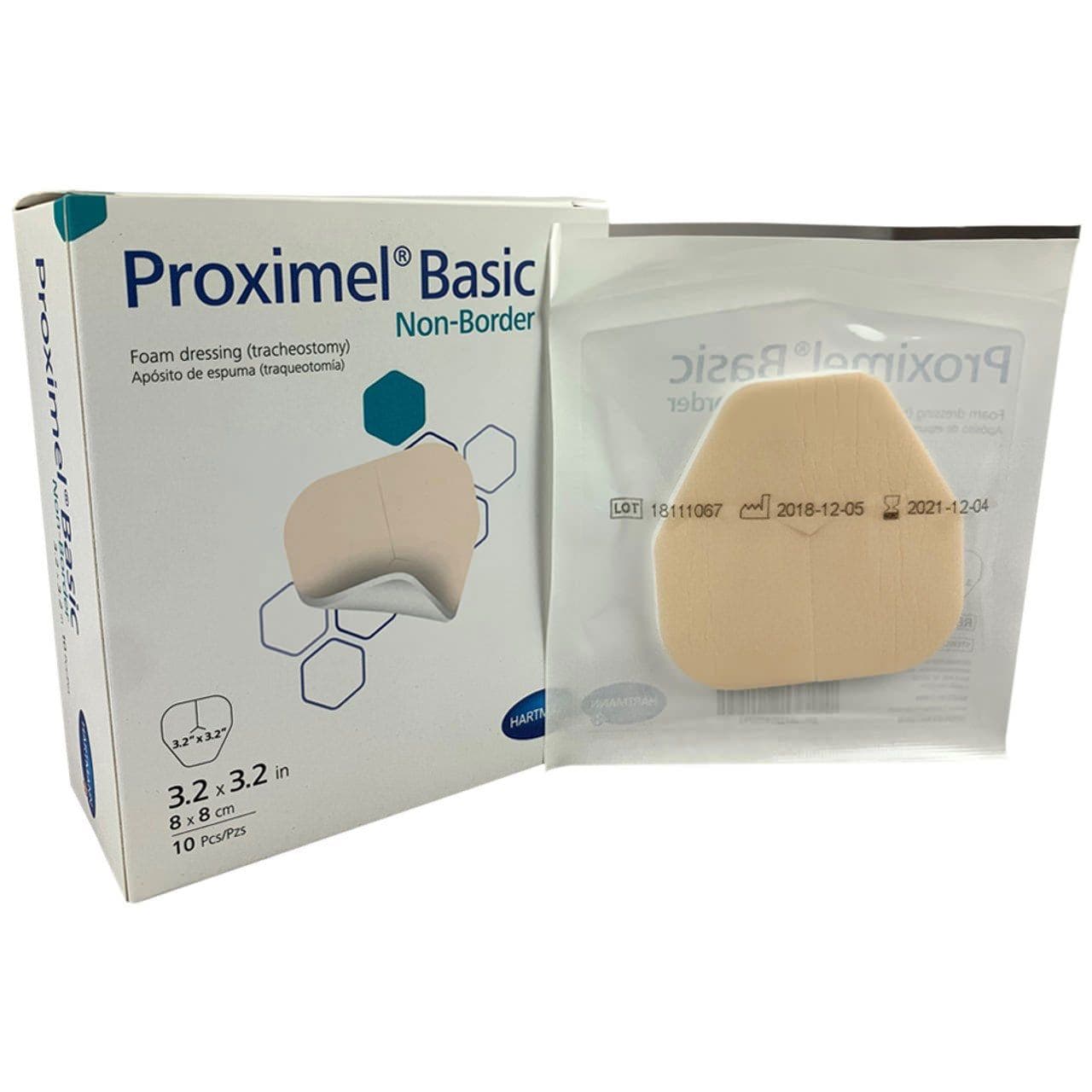 Proximel Basic Non-Border Two-Layer Polyurethane Foam Dressing - Image 2