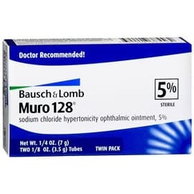 Muro 128 Eye Lubricant Eye Ointment, 3.5 Gram, Twin Pack