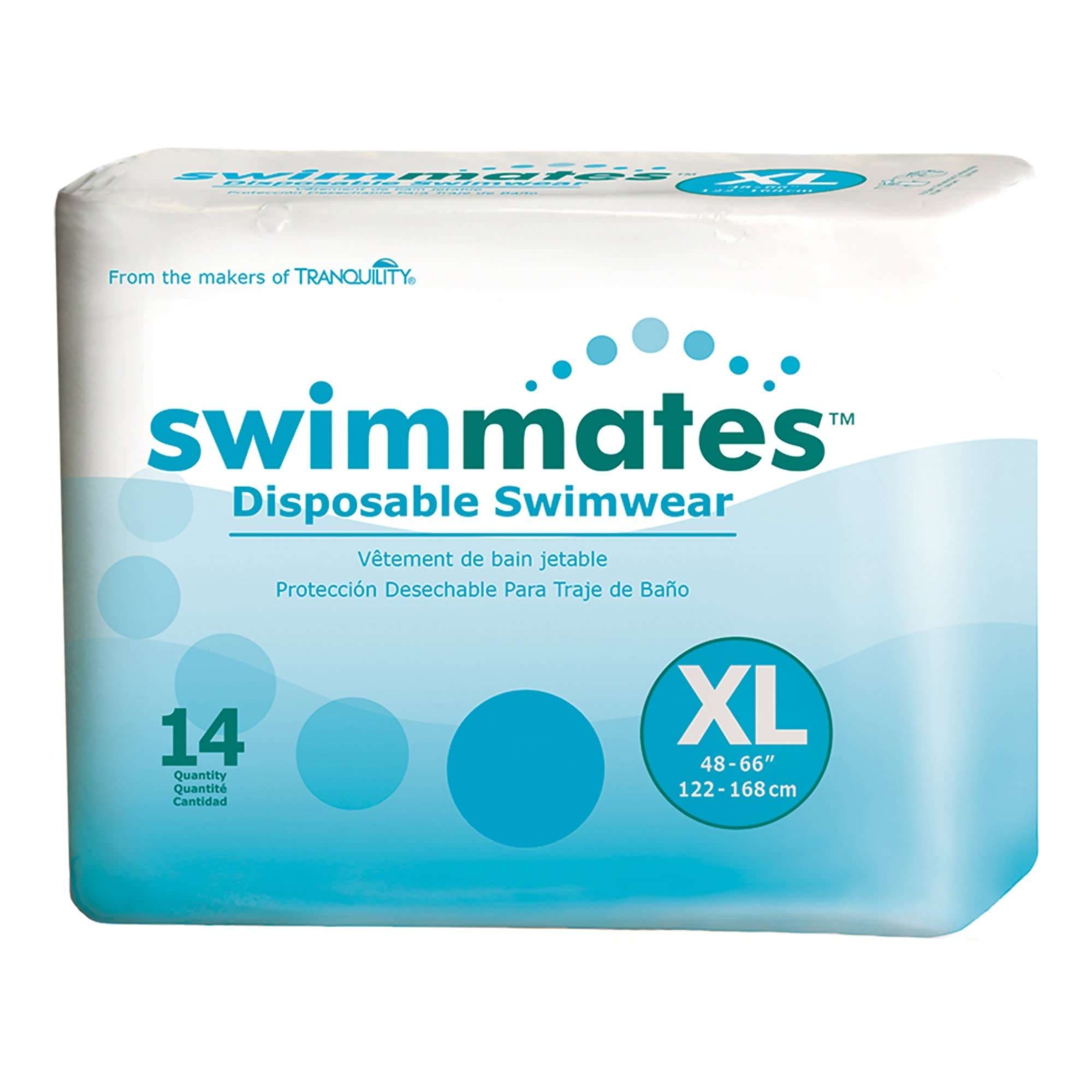 Swimmates Disposable Swimwear, Extra Large - Case of 56 - Image 1