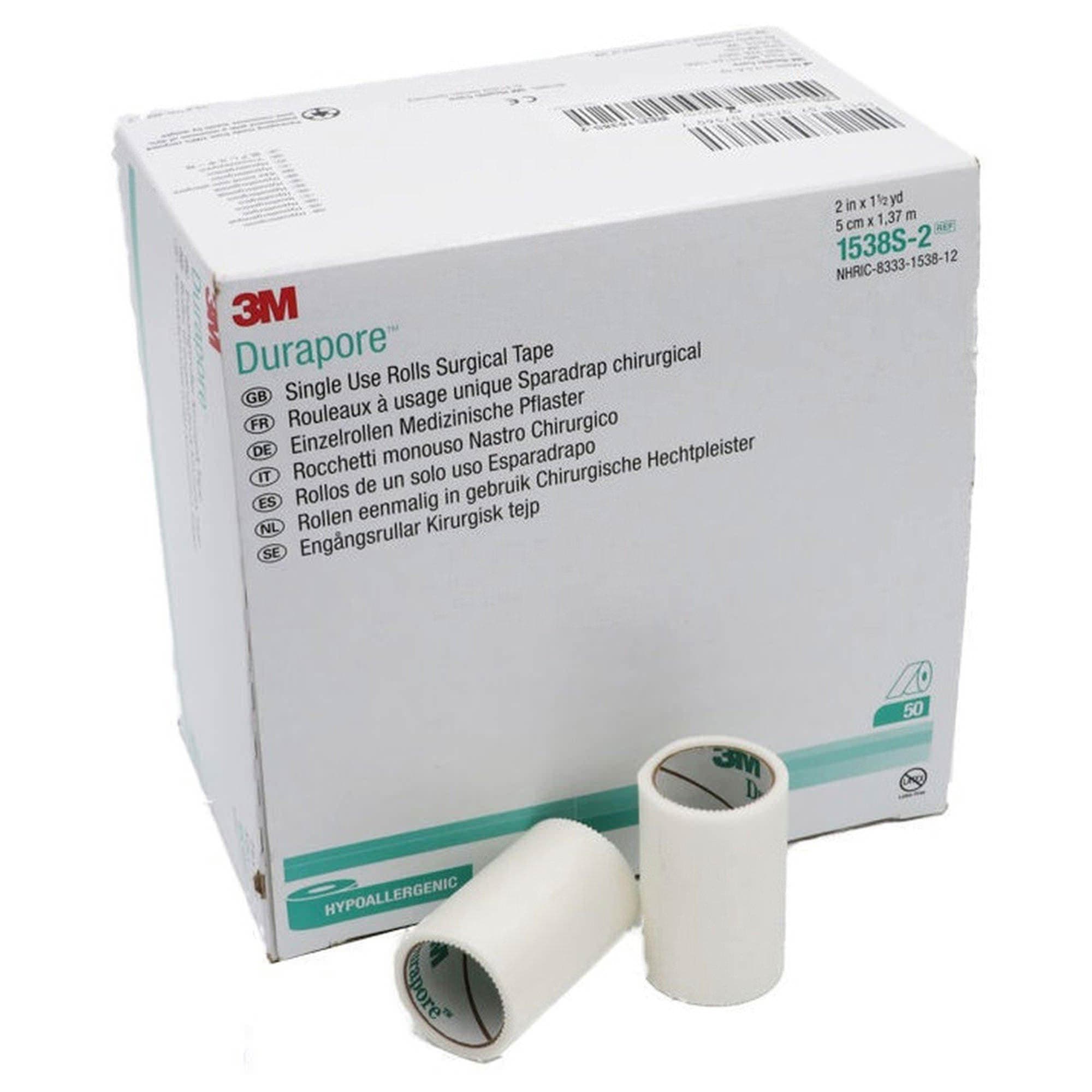 3M Durapore Silk-Like Cloth Surgical Tape - Image 4
