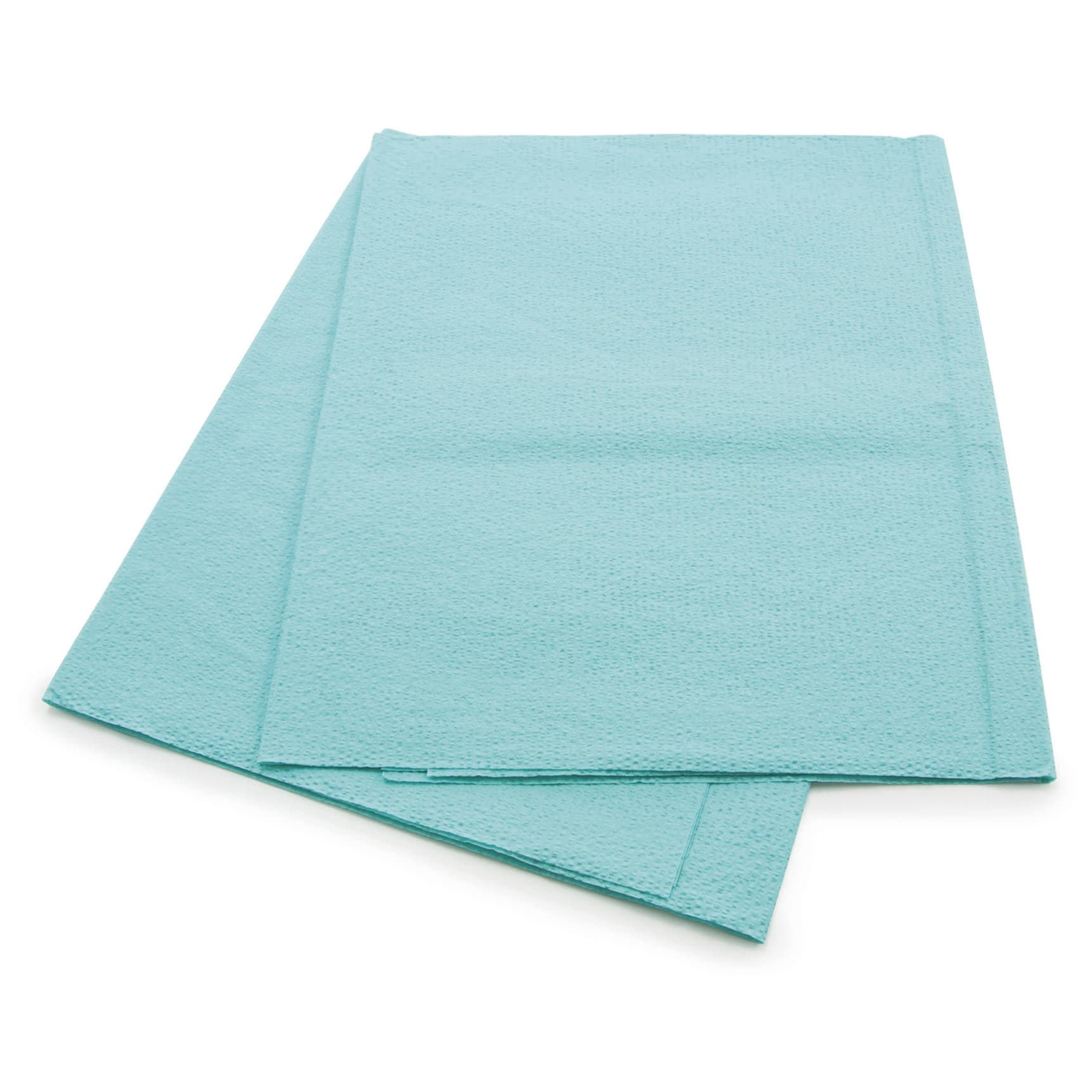 McKesson General Purpose Physical Exam Drape, Teal, 40 W x 48 L Inch - Case of 100 - Image 1