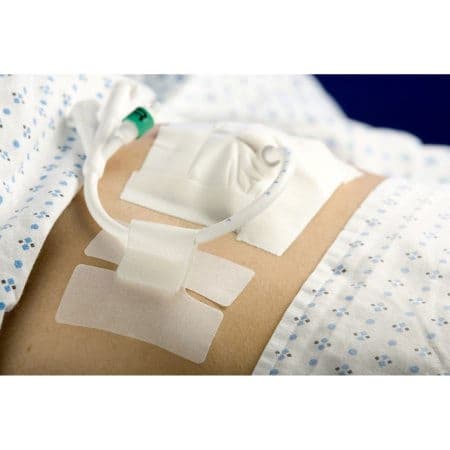 Cath-Secure Multi-Purpose Tube Holder, 2-3/4" Tab and 3" x 1-1/4" Base - Case of 400 - Image 1