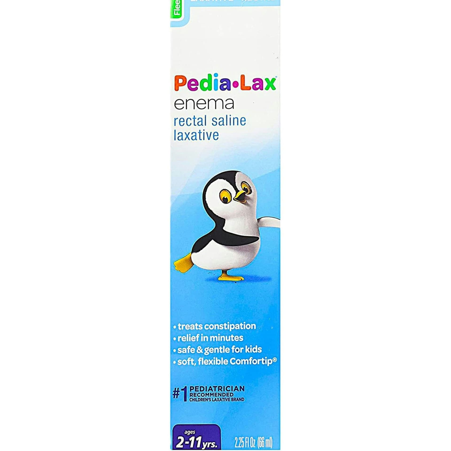 Pedia-Lax Rectal Saline Laxative Enema, 2.25 oz - Image 1