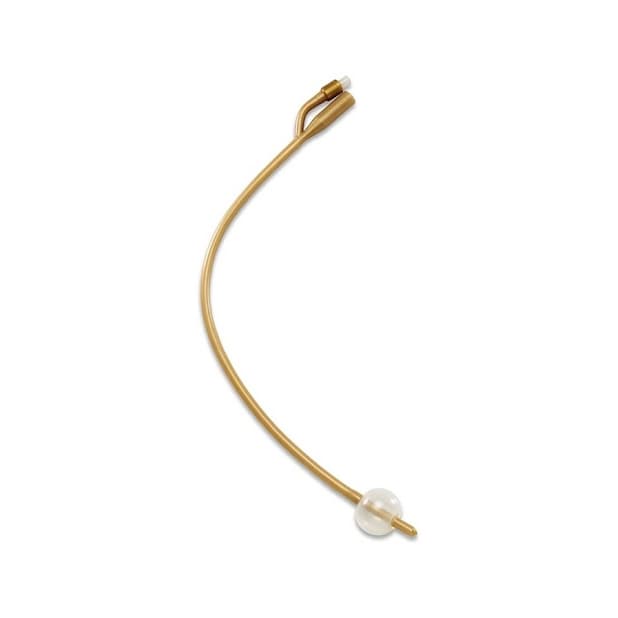 Dover Silicone Elastomer 2-Way Foley Catheter, 30cc, 16 Fr - Carton of 10 - Image 1