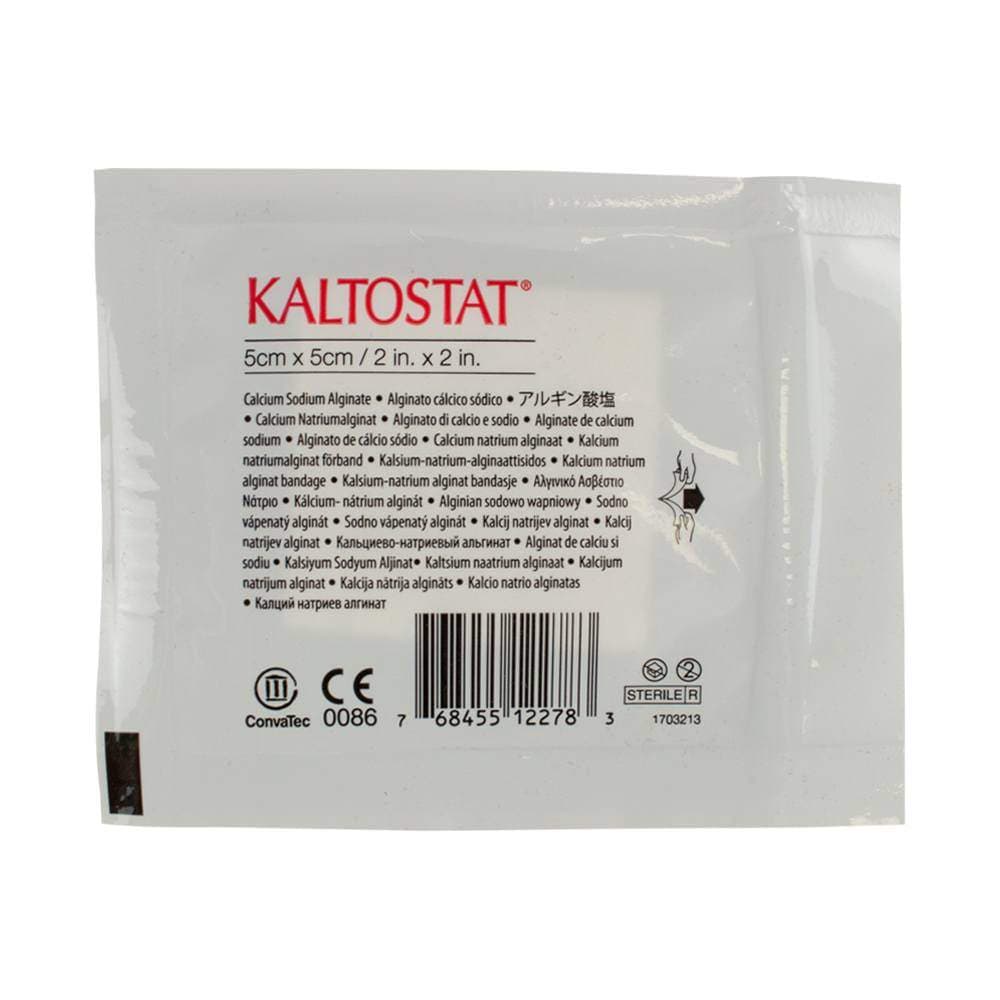 Kaltostat Calcium Sodium Alginate Dressing, Square, 2 x 2 Inch - Image 1