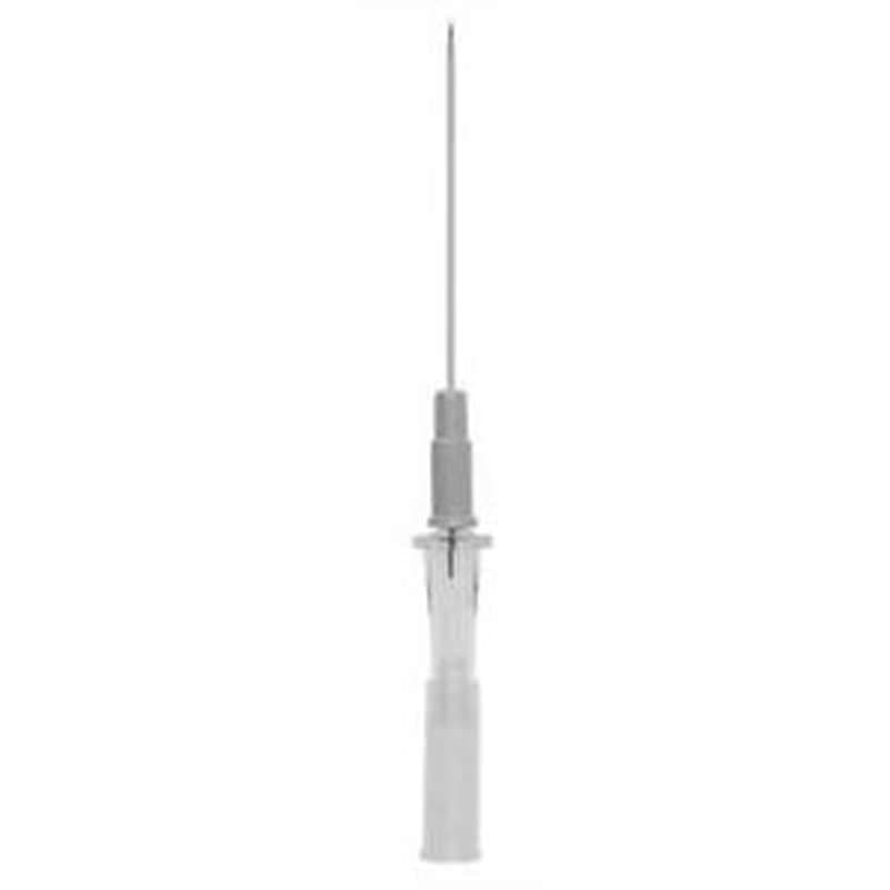 BD Angiocath Peripheral IV Catheter, FEP Polymer, Grey, 16 Gauge, 5.25 Inch - Case of 50 - Image 1