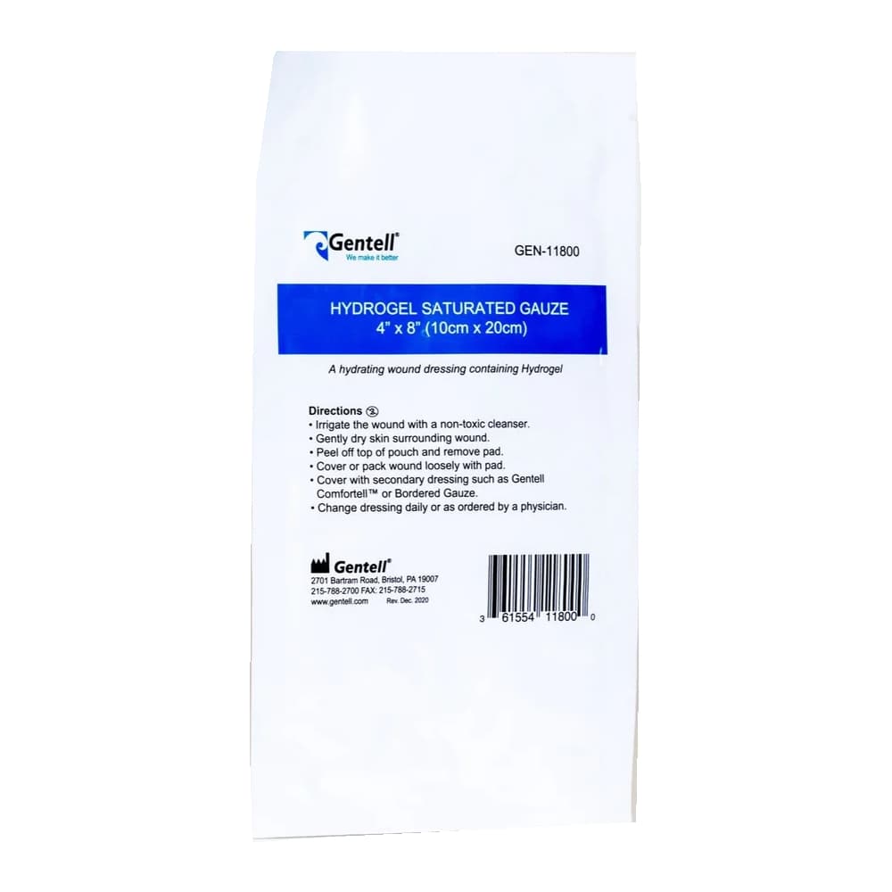 Gentell Hydrogel Saturated Gauze - Image 5
