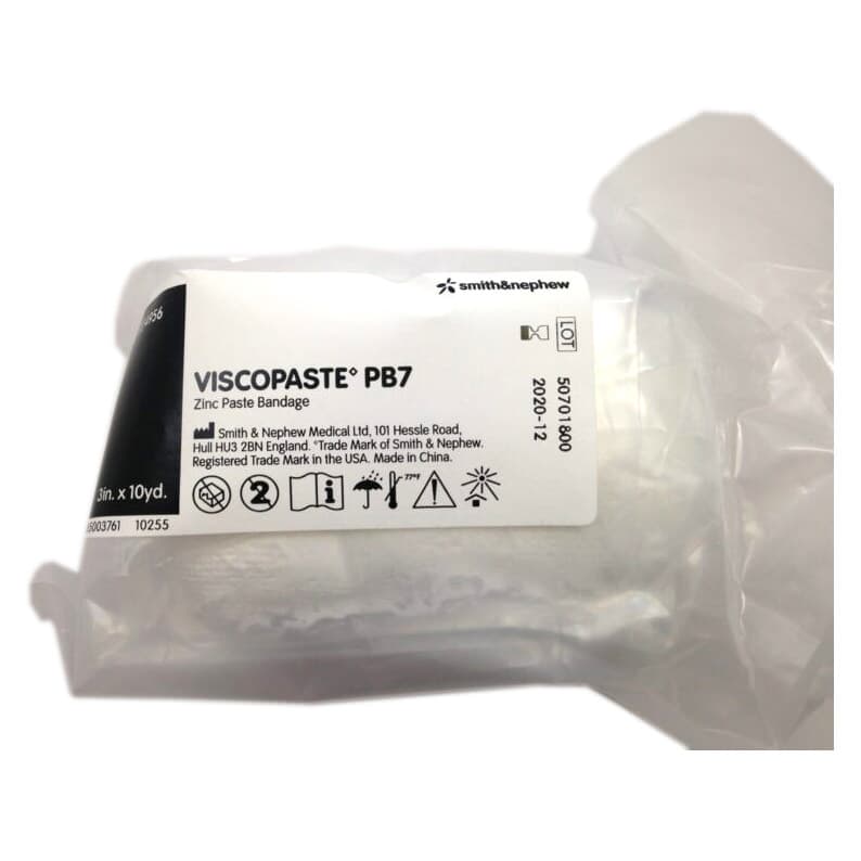 Viscopaste PB7 Zinc Paste Bandage, 3 x 10 yards - Image 1