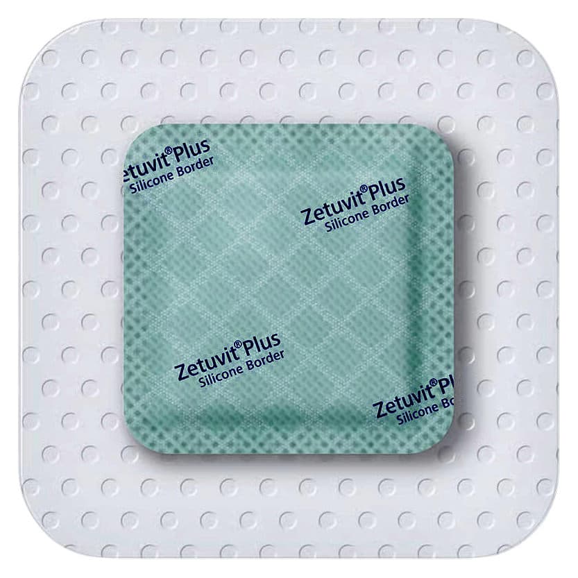 Zetuvit Plus Silicone Border Super Absorbent Dressing - Image 3