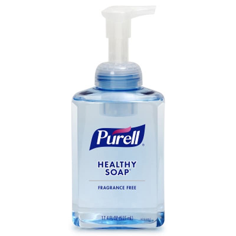 Purell Healthy Soap Gentle and Free Foam, Unscented, 17.4 oz - Image 1