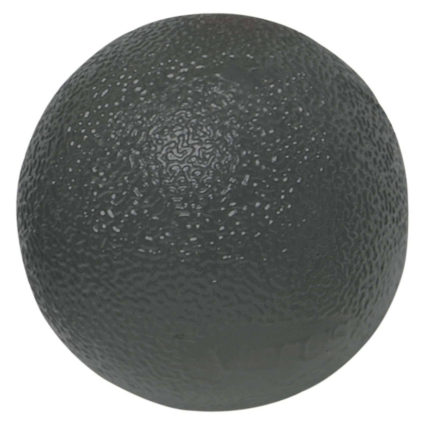CanDo Gel Hand Squeeze Ball, Standard Circular, Extra-Heavy, Black - Image 1