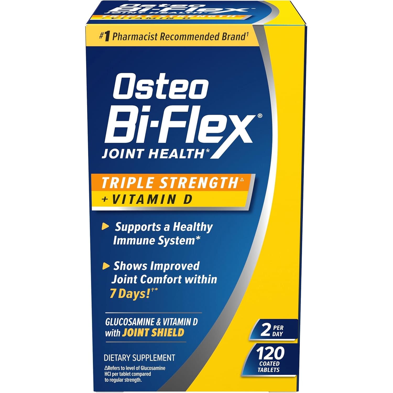 Osteo Bi-Flex Triple Strength with Vitamin D Tablets - Bottle of 120 - Image 1