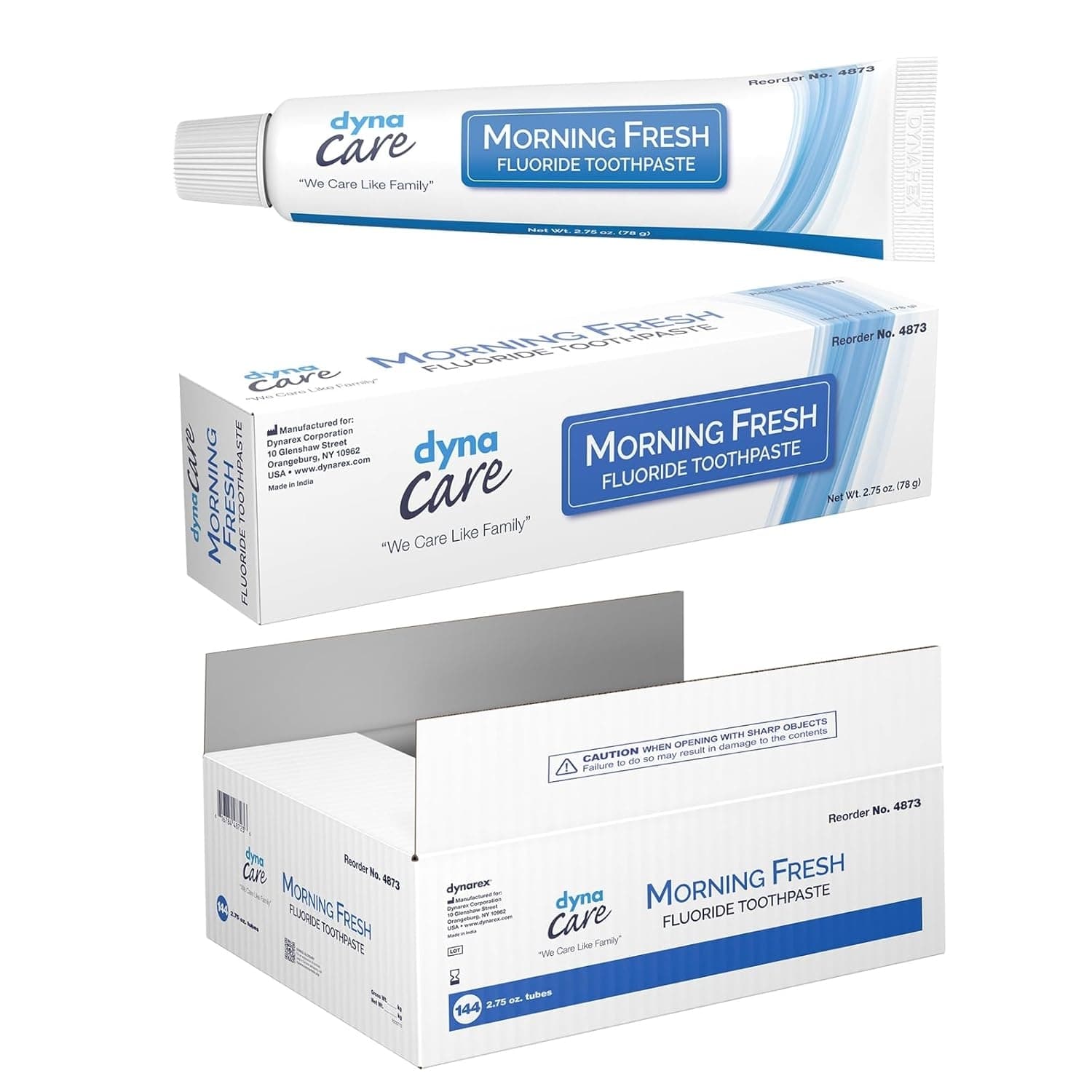 Morning Fresh Toothpaste Tube, 2.75 oz