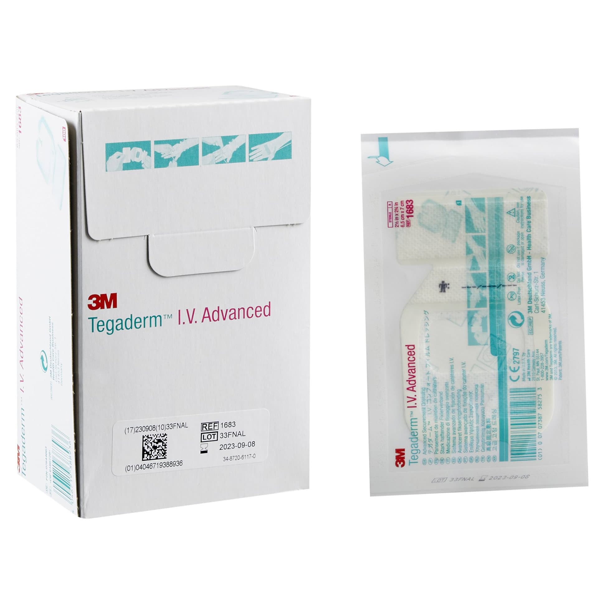 3M Tegaderm IV Advanced Securement Dressing