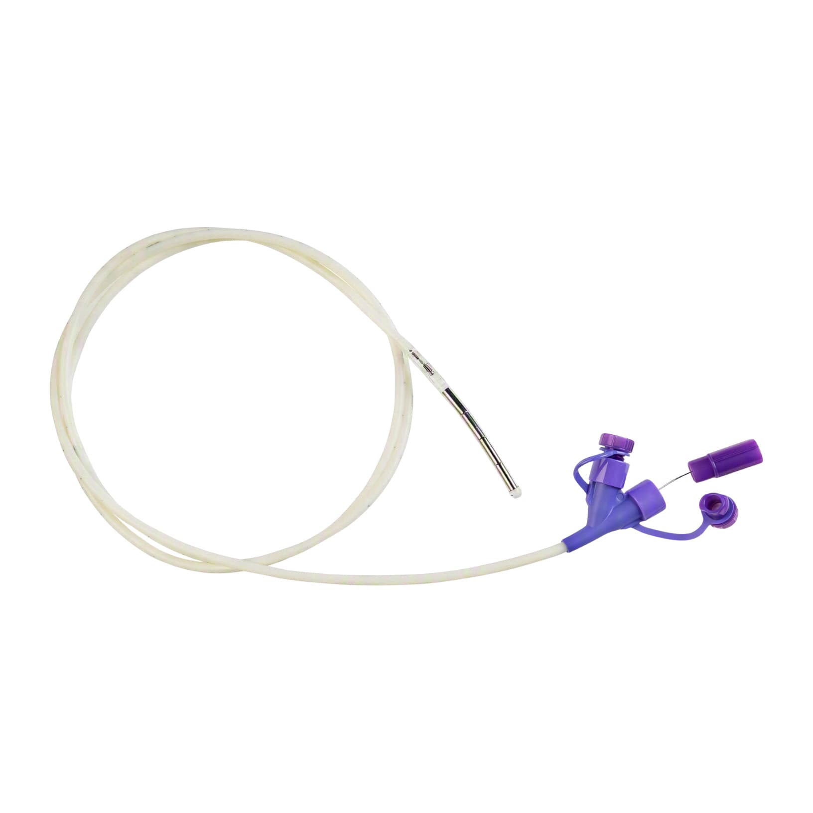 Kangaroo Entriflex Nasogastric Feeding Tube with Stylet, 8 Fr, 43" - Each - Image 1