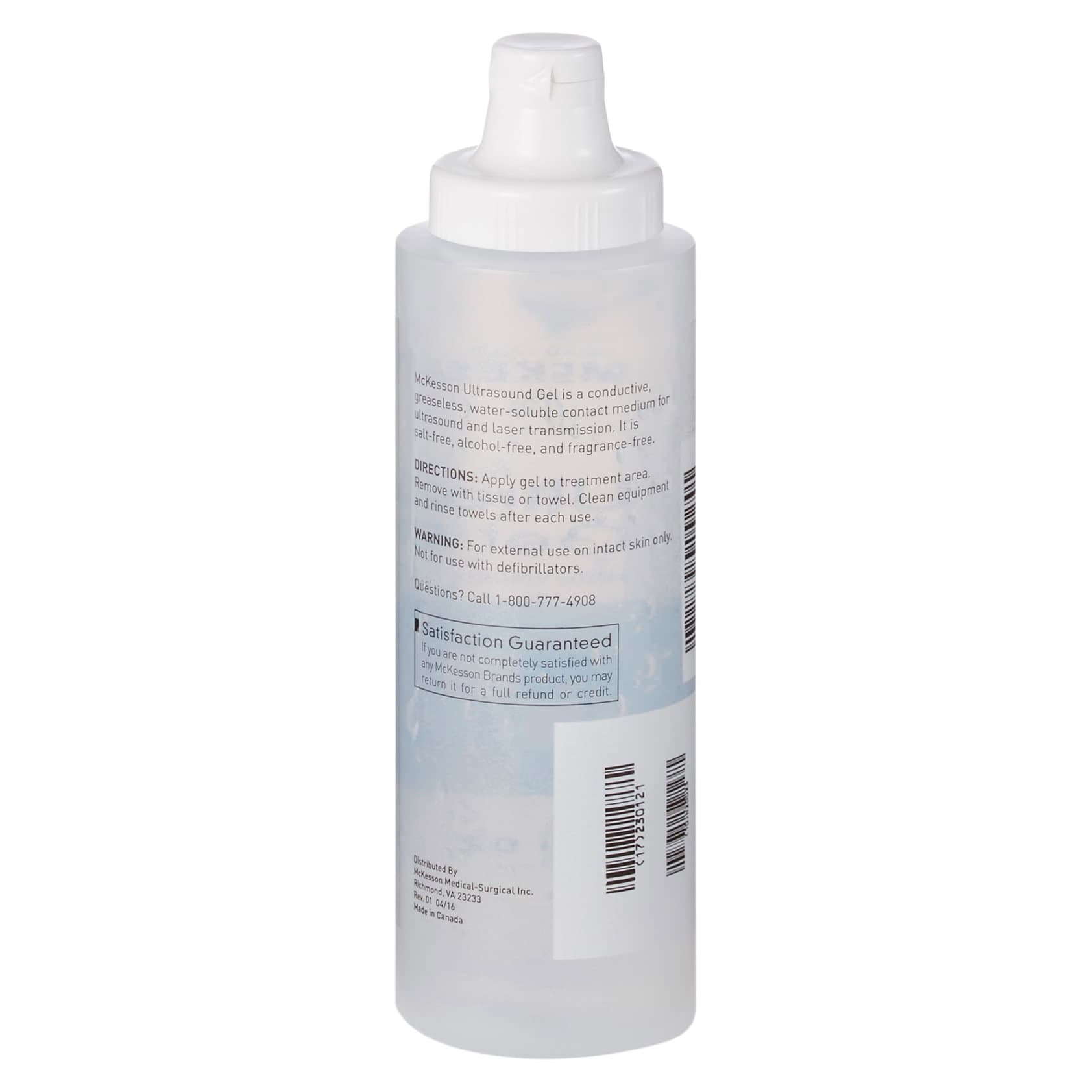 McKesson Conductive Ultrasound Laser Transmission Gel, 8.5 oz. - Image 2