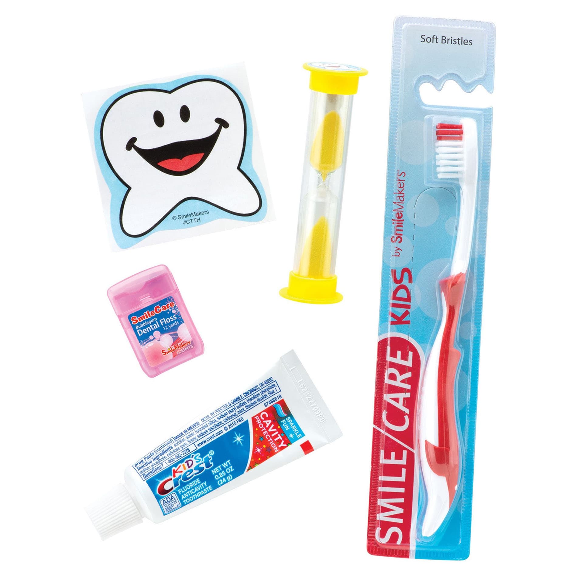 SmileCare Youth Premium Dental Kits. 3 3/4" x 9 3/4" - Box of 72 - Image 1