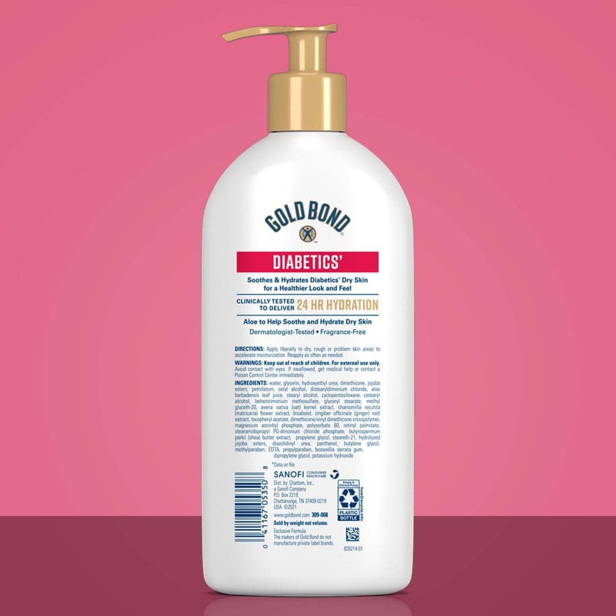 Gold Bond Diabetics Hand and Body Moisturizer Lotion, 13 oz - Each - Image 3