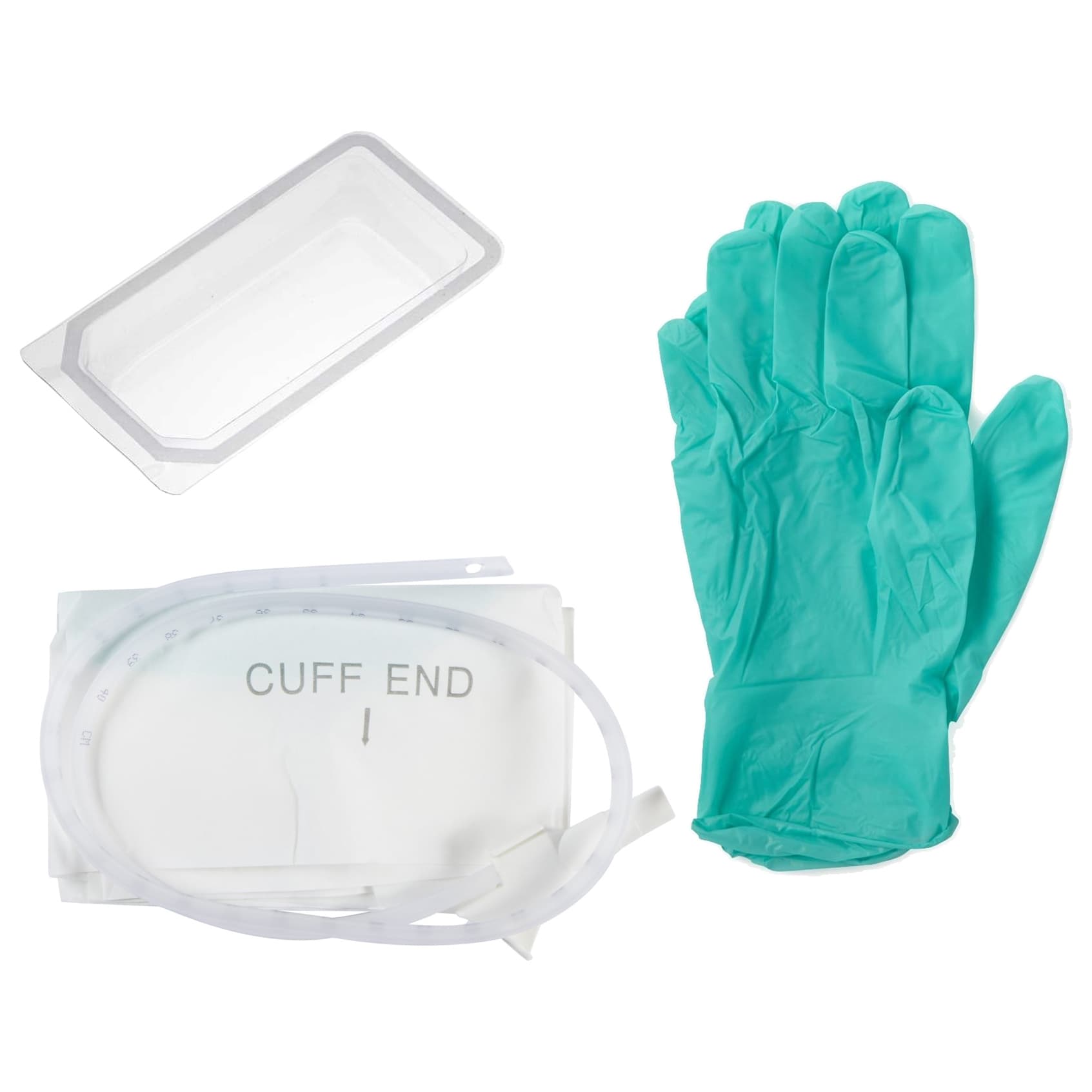 Medline Mini Open Suction Catheter Tray, 12 Fr - Image 1
